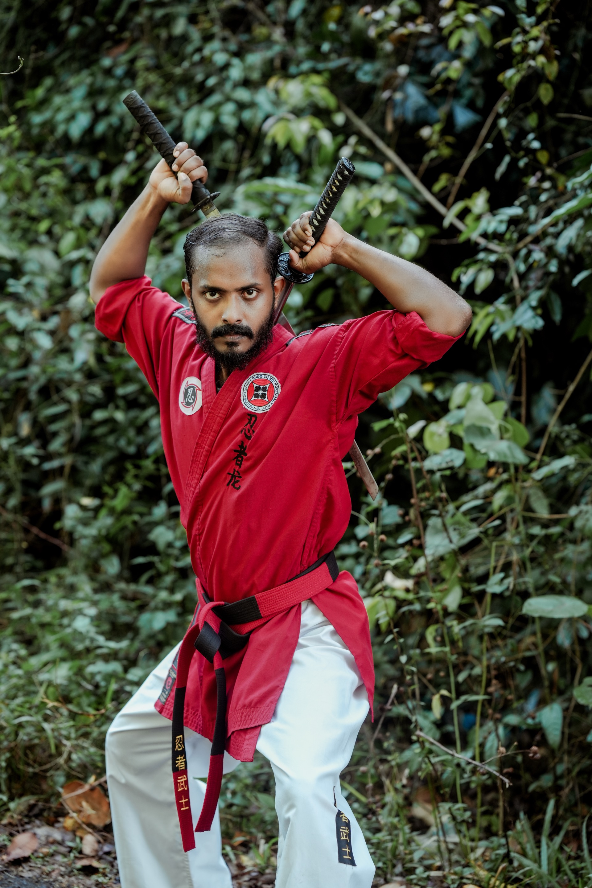 Master Divo Das with sword