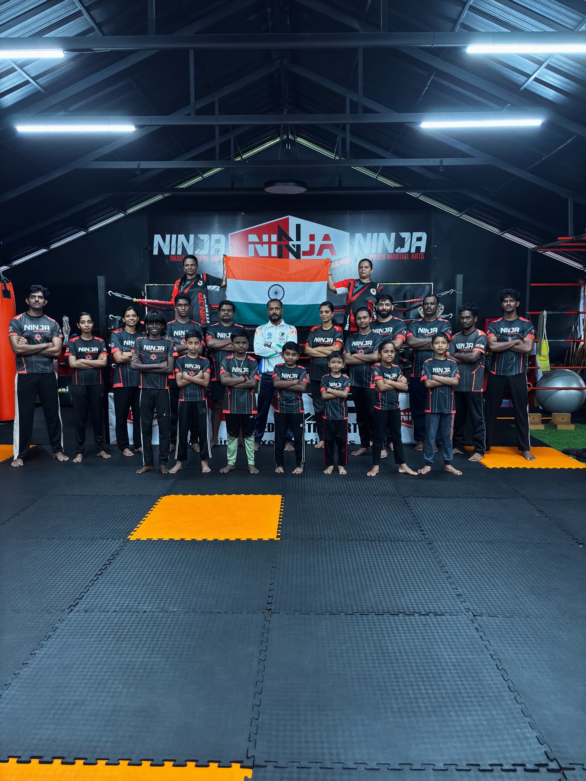 Ninja MMAFA students and academy