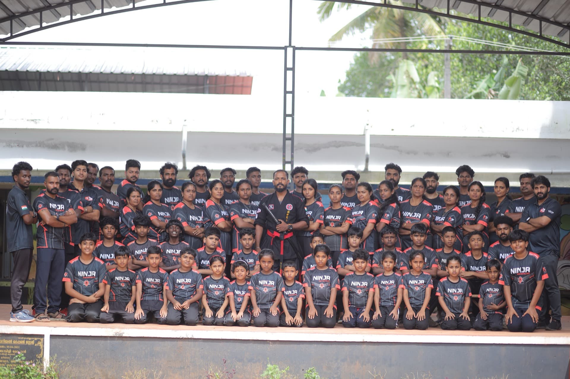 Ninja MMAFA academy group photo